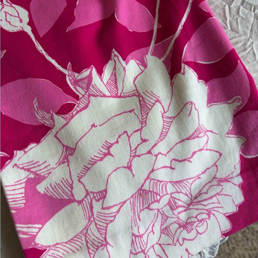Trina Turk Floral Pink Wide-Leg Pants - Picture 5 of 11